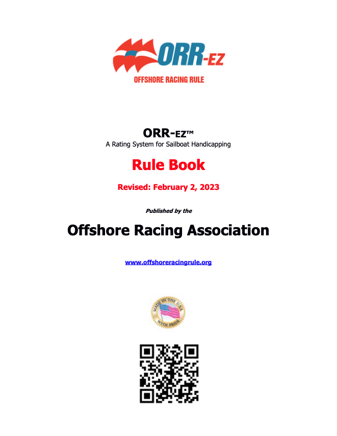 ORR EZ 2023 Rulebook Cover